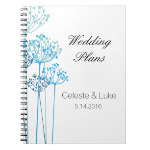 Herbal Rhapsody Wedding Plans Notizblock