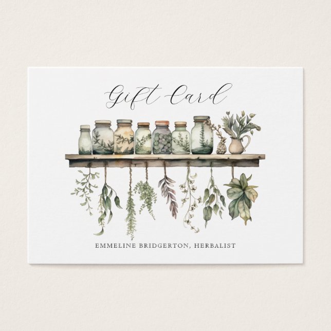 Herbalist Gift Certificate  (Vorderseite)