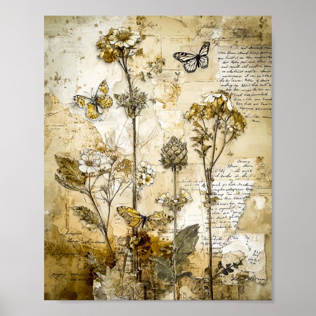 Herbarium der vergessenen Briefe Poster (Vorne)