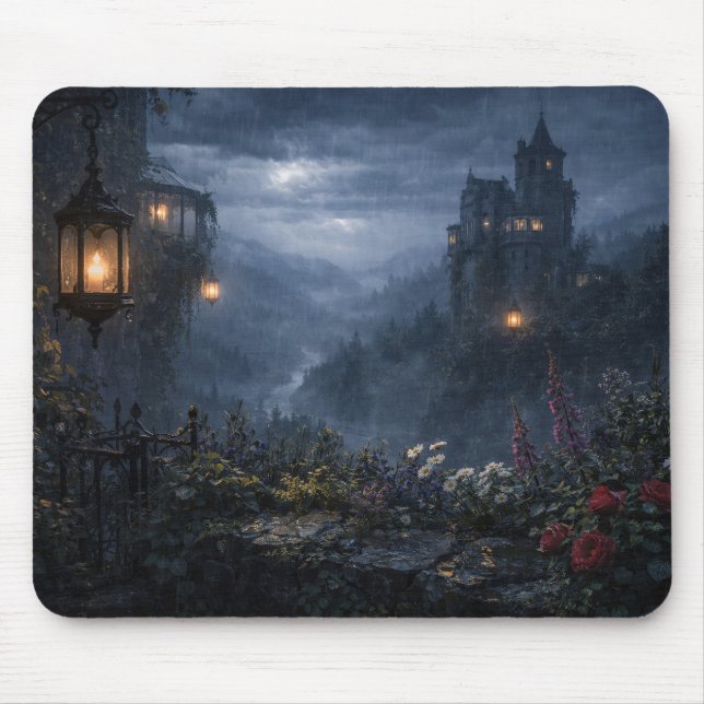 Herbarium-Turm-Mauspad Mousepad (Vorne)