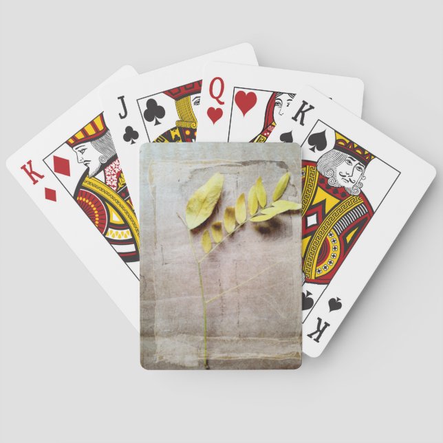 Herbarium V Spielkarten (Rückseite)