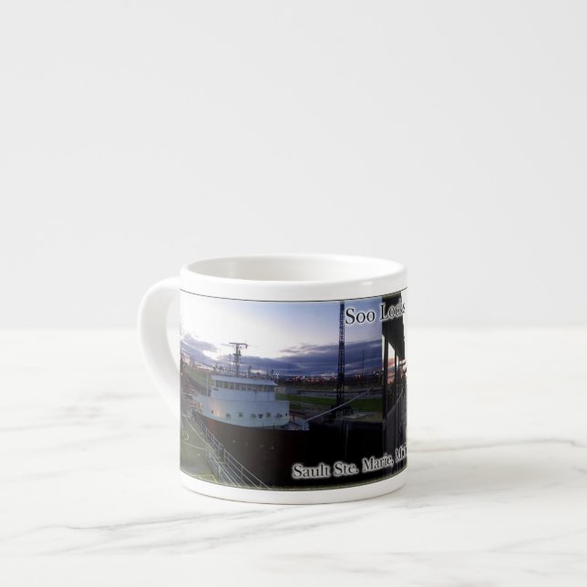 Herbert C. Jackson Soo Locks Espresso Tasse (Vorderseite Links)