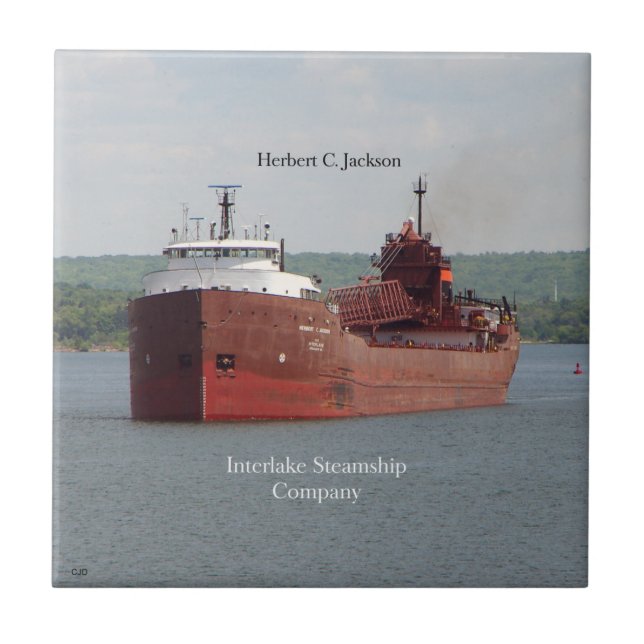 Herbert C. Jackson tile Fliese (Vorderseite)