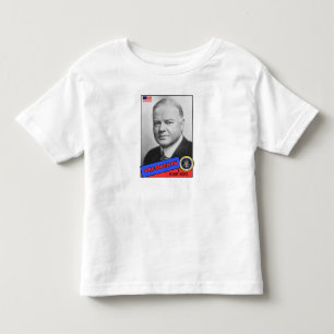 Herbert Hoover Baseballkarte Kleinkind T-shirt