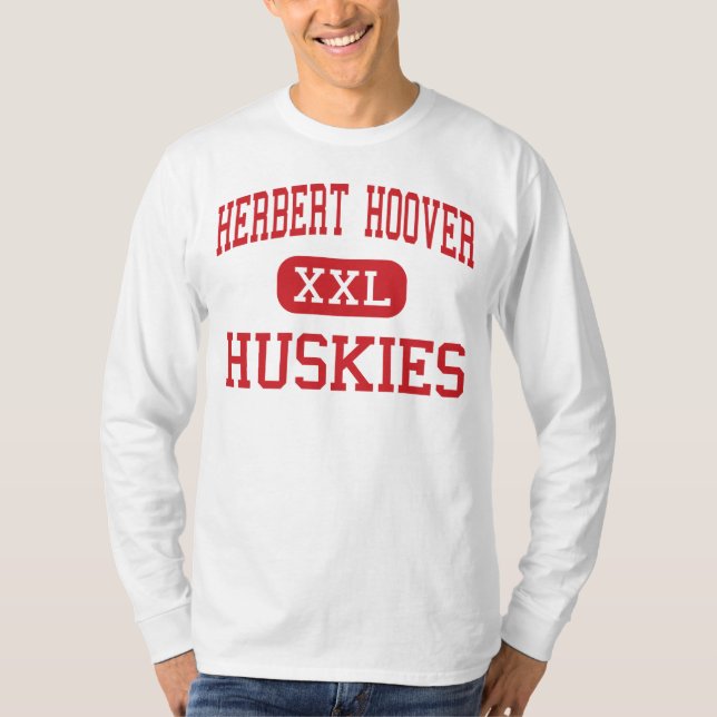 Herbert Hoover - Huskies - Senior - Clendenin T-Shirt (Vorderseite)