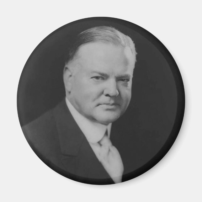 Herbert Hoover Magnet (Vorne)