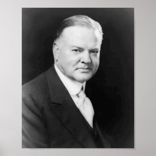Herbert Hoover Poster (Vorne)
