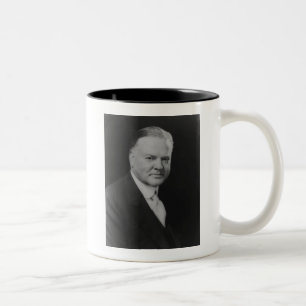 Herbert Hoover Zweifarbige Tasse