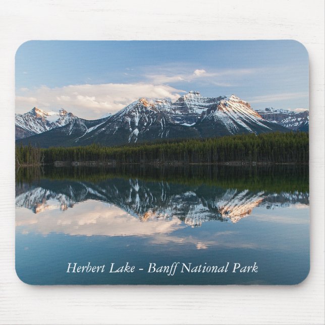 Herbert Lake, Alberta, kanadisches Mousepad (Vorne)