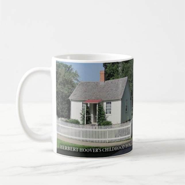 Herbert-Staubsauger-Kindheits-Zuhause-historische Tasse (Links)