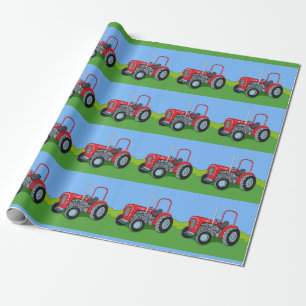 Herbert the Tractor Geschenkpapier