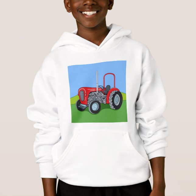 Herbert the Tractor Hoodie (Vorderseite)