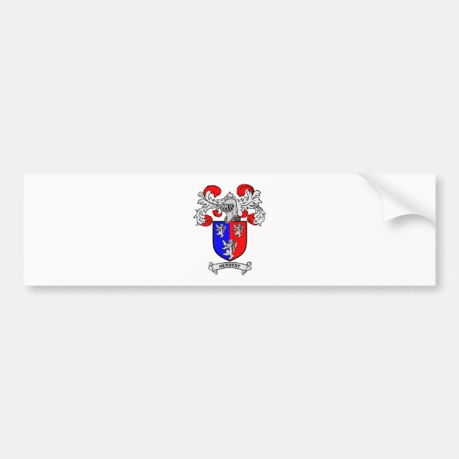 HERBERT-Wappen Autoaufkleber (Vorne)