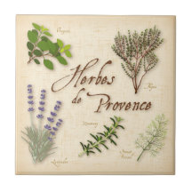 Herbes de Provence Keramik Tile