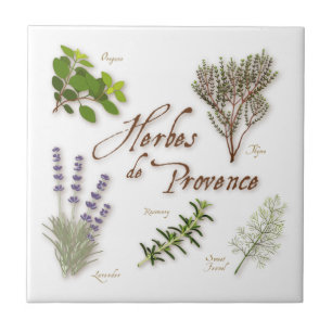 Herbes de Provence Keramik Tile Fliese