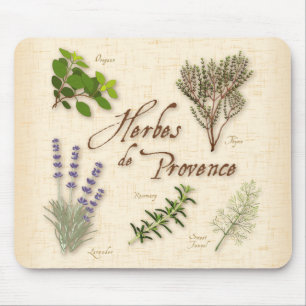 Herbes de Provence Mouse Pad Mousepad