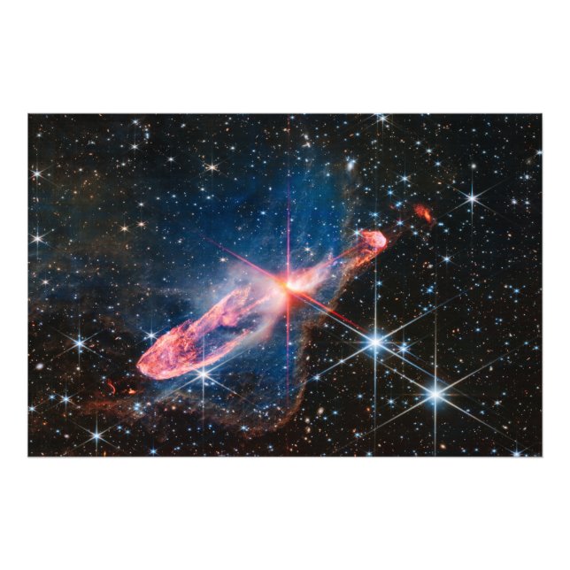 Herbig-Haro 46/47 (NIRCam Image) James Webb Foto (Vorne)