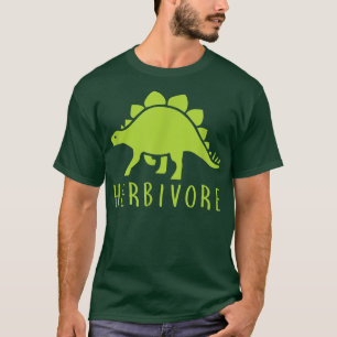 Herbivore Dinosaurier Vegan Vegetarian Life Style T-Shirt