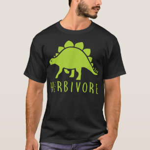 Herbivore Dinosaurier Vegan Vegetarian Life Style T-Shirt