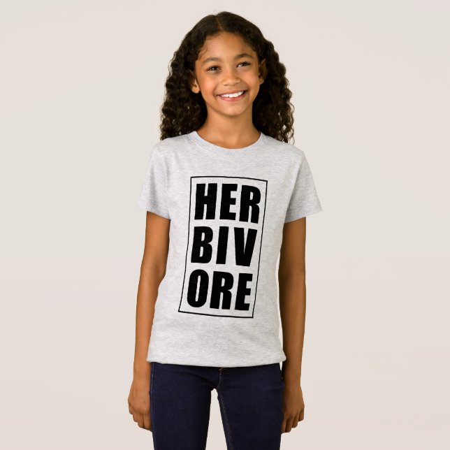 Herbivore | Pflanze Eater T-Shirt (Vorne ganz)