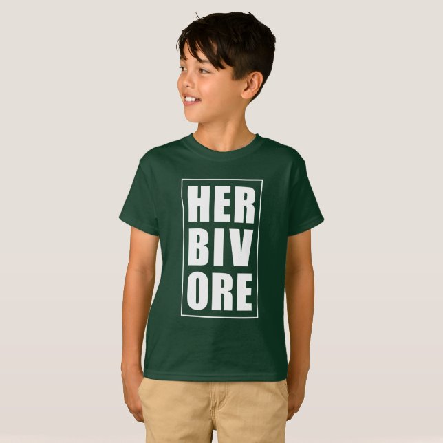 Herbivore | Pflanze Eater T-Shirt (Vorne ganz)