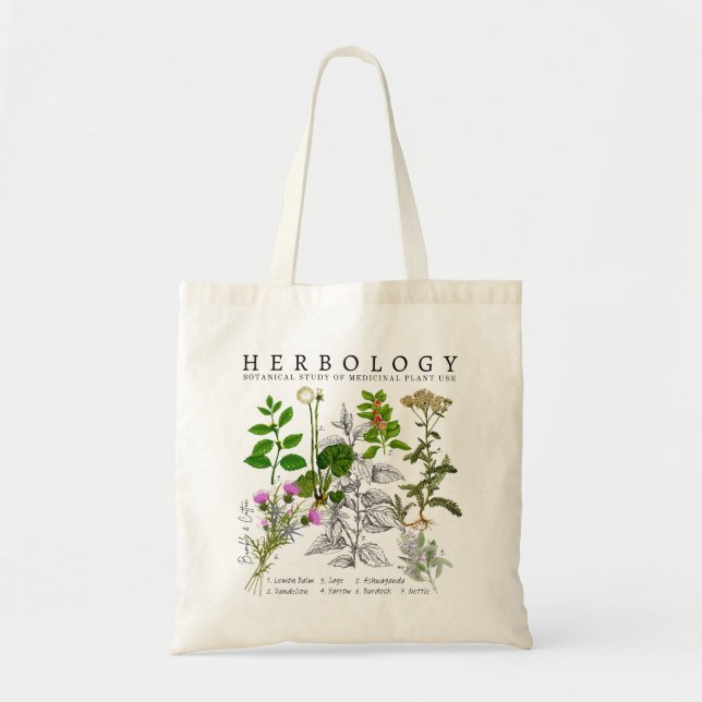 HERBOLOGY Tote Bag Tragetasche (Vorne)