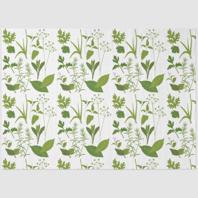 Herbs Kitchen Decoupage Seidenpapier (Vorderseite)