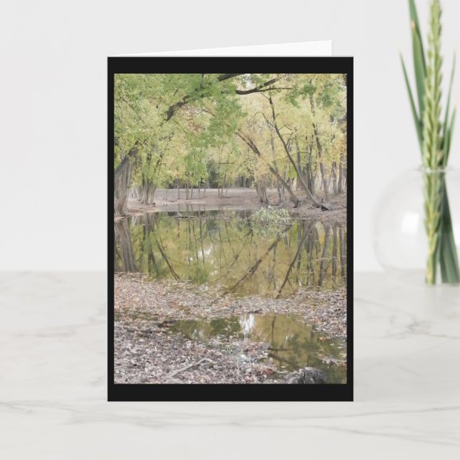 Herbst ~ 10 feiertagskarte (Vorderseite)