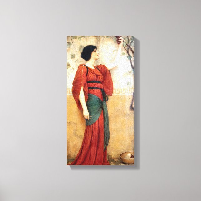 Herbst 1900 John William Godward Leinwanddruck (Vorderseite)