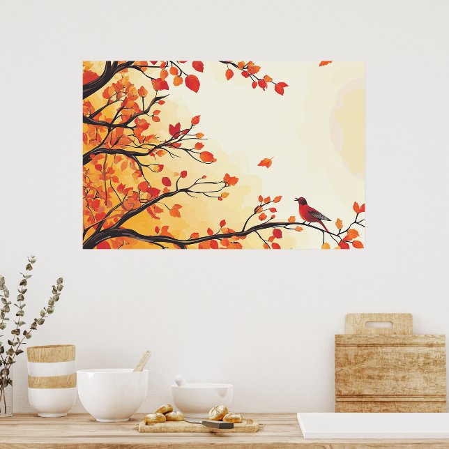 HERBST #1 POSTER (Küche)