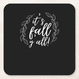 Herbst 2010 ist das Herbstdesign einzigartig Rechteckiger Pappuntersetzer