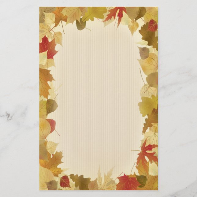Herbst 2 briefpapier (Vorderseite)