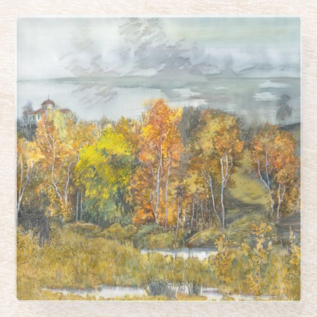 Herbst 300 glasuntersetzer (Vorderseite)