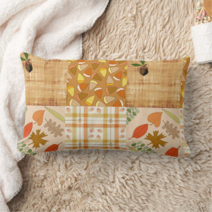 Herbst 4 Ecken 1 Design Lendenkissen