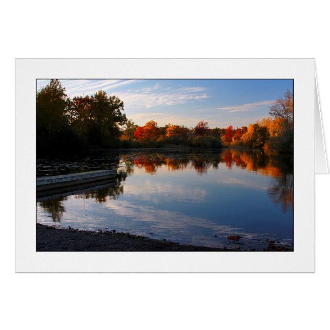 Herbst-Abend (Vorderseite (Horizontal))