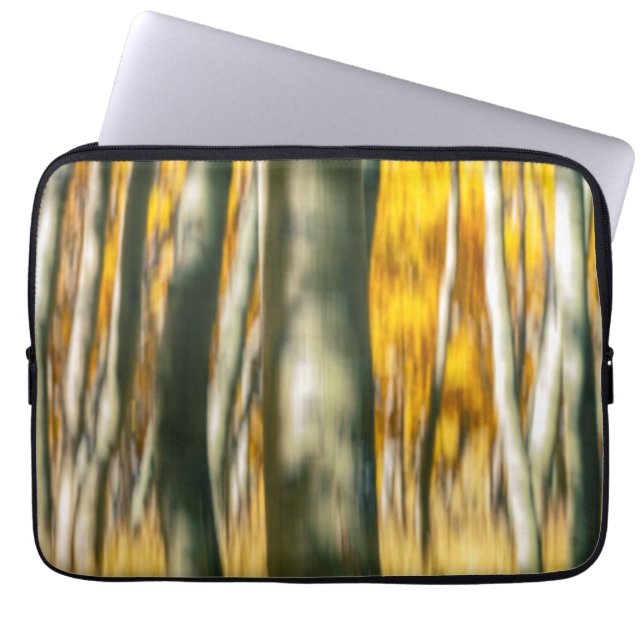 Herbst Abstrakt Laptopschutzhülle (Vorderseite)