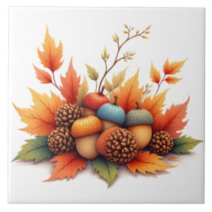 Herbst-Acorns Fliese