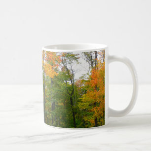 Herbst-Ahornbäume Herbstfotografie Tasse