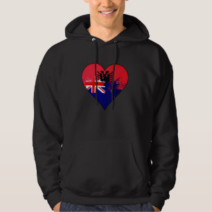 Herbst: Albanischer und neuseeländischer Mix Herit Hoodie