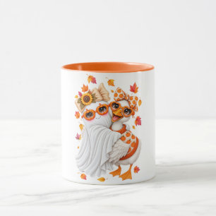 Herbst Alberner Gans Geist Herbst Halloween  Tasse