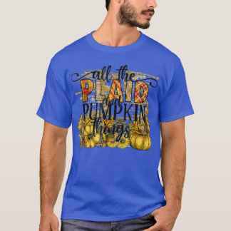 Herbst alle Karierten und pumkenden Dinge T-Shirt
