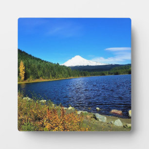 Herbst am See Trillium oder Fotoplatte