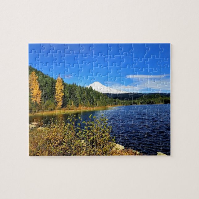 Herbst am See Trillium oder Puzzle (Horizontal)