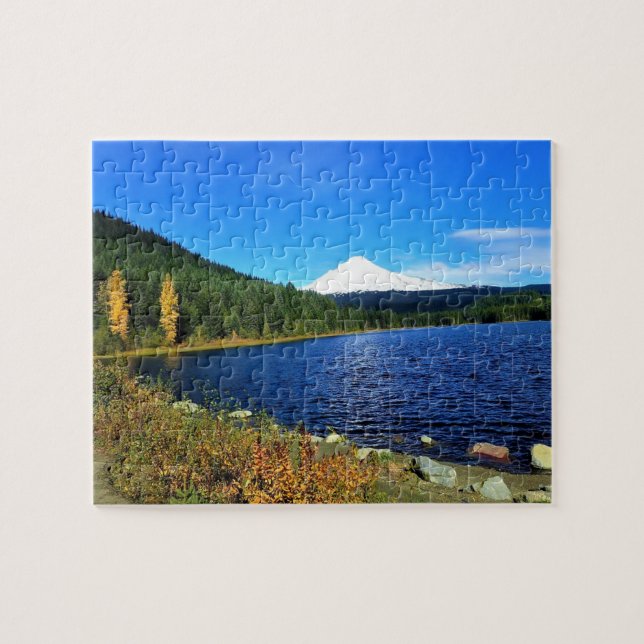 Herbst am See Trillium oder Puzzle (Horizontal)