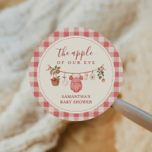 Herbst-Apfel-Baby-Wäscheleine-Baby-Party