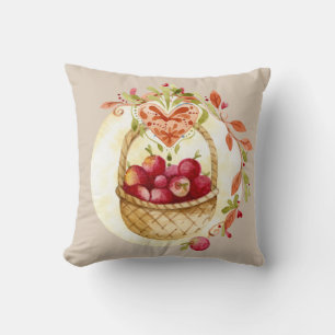 Herbst-Apfelkorb-Geschenk-Homedekor-Wurfkissen Kissen