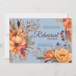 Herbst-Aquarell-Rustikale-Floral-Probeessen-Einlad Einladung