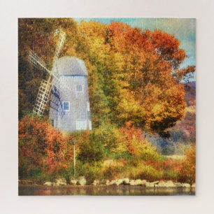 Herbst auf dem Fluss Puzzle