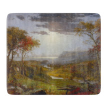 Herbst auf dem Hudson River (New Yorker Staat)