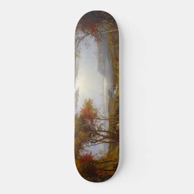 Herbst auf dem Hudson River (New Yorker Staat) Skateboard (Vorderseite)